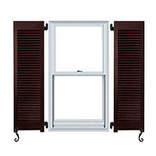 Outdoor or external window shutters